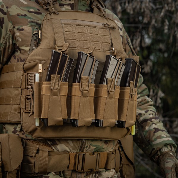 M-Tac передня панель для чохла бронежилета Sturm на 4 магазина Coyote - 10312005 M-Tac передня панель для чохла бронежилета Sturm на 4 магазина Coyote - 10312005