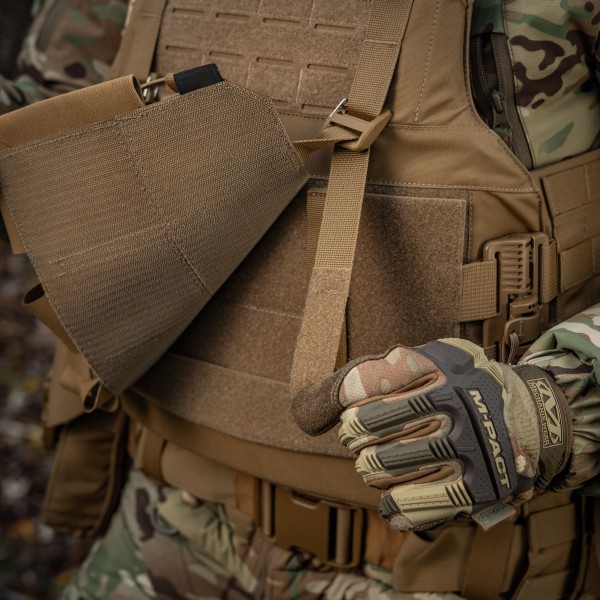 M-Tac передня панель для чохла бронежилета Sturm на 4 магазина Coyote - 10312005 M-Tac передня панель для чохла бронежилета Sturm на 4 магазина Coyote - 10312005