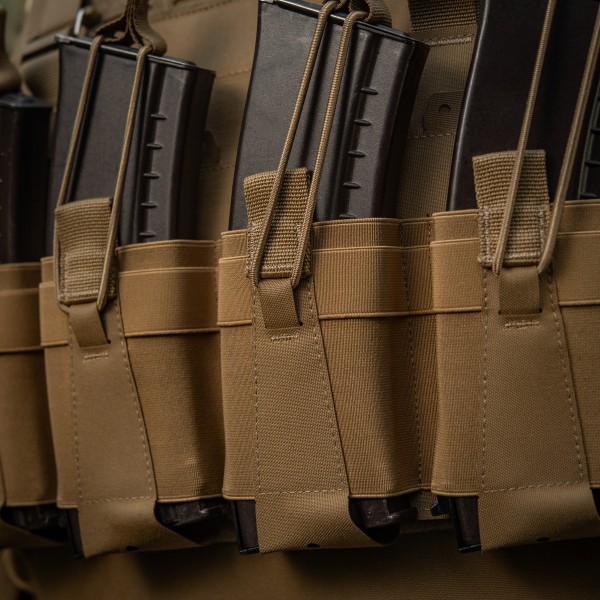 M-Tac передня панель для чохла бронежилета Sturm на 4 магазина Coyote - 10312005 M-Tac передня панель для чохла бронежилета Sturm на 4 магазина Coyote - 10312005