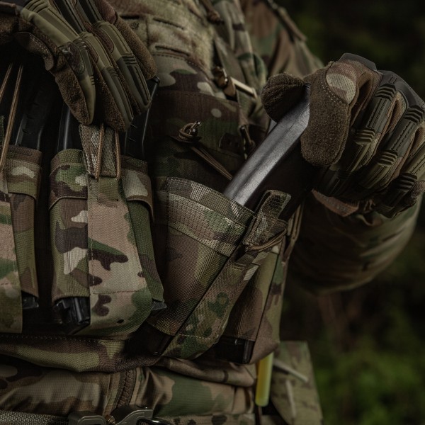 M-Tac передня панель для чохола бронежилета Sturm на 4 магазина Multicam - 10312008 M-Tac передня панель для чохола бронежилета Sturm на 4 магазина Multicam - 10312008