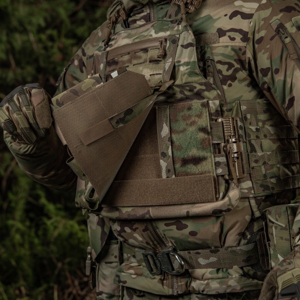 M-Tac передня панель для чохола бронежилета Sturm на 4 магазина Multicam - 10312008 M-Tac передня панель для чохола бронежилета Sturm на 4 магазина Multicam - 10312008