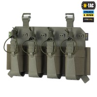 M-Tac передняя панель для чехла бронежилета Sturm на 4 магазина Ranger Green