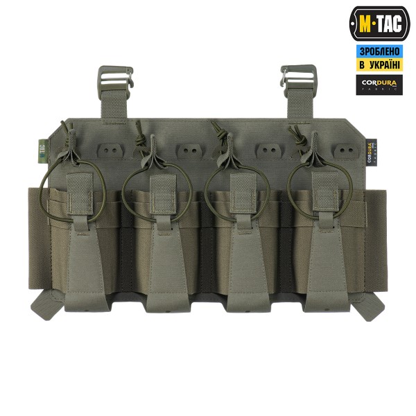 M-Tac передня панель для чохола бронежилета Sturm на 4 магазина Ranger Green - 10312023