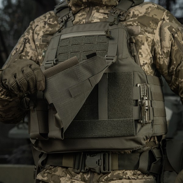 M-Tac передня панель для чохола бронежилета Sturm на 4 магазина Ranger Green - 10312023