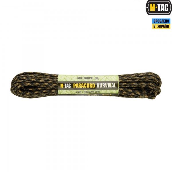 M-Tac паракорд Survival Woodland Marpat 15м - 10320158