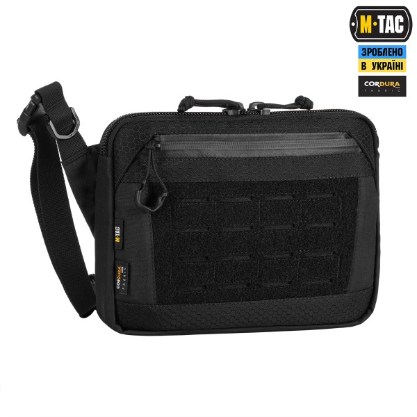 M-Tac сумка Admin Bag Elite з липучкою Black - 10328002 M-Tac сумка Admin Bag Elite з липучкою Black - 10328002