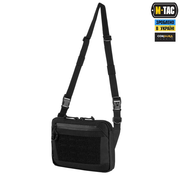 M-Tac сумка Admin Bag Elite з липучкою Black - 10328002 M-Tac сумка Admin Bag Elite з липучкою Black - 10328002