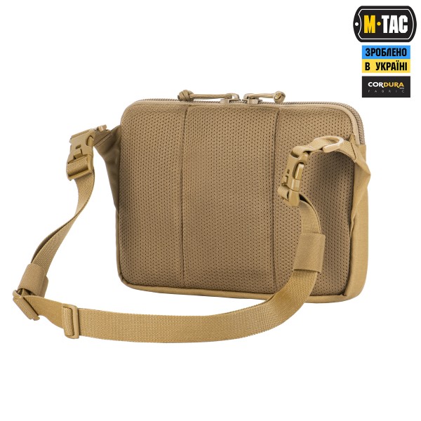 M-Tac сумка Admin Bag Elite з липучкою Coyote - 10328005 M-Tac сумка Admin Bag Elite з липучкою Coyote - 10328005