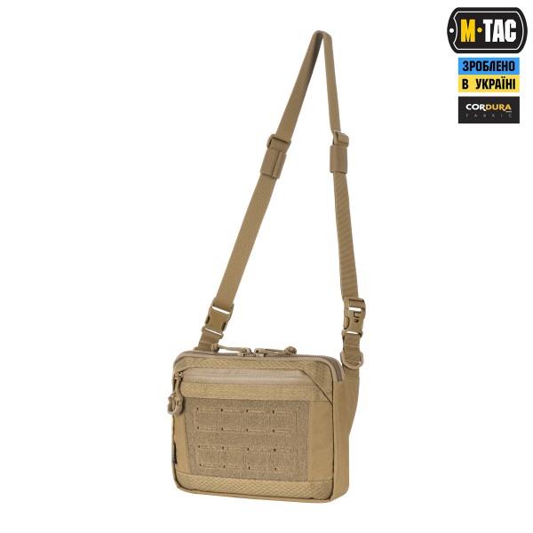 M-Tac сумка Admin Bag Elite з липучкою Coyote - 10328005 M-Tac сумка Admin Bag Elite з липучкою Coyote - 10328005