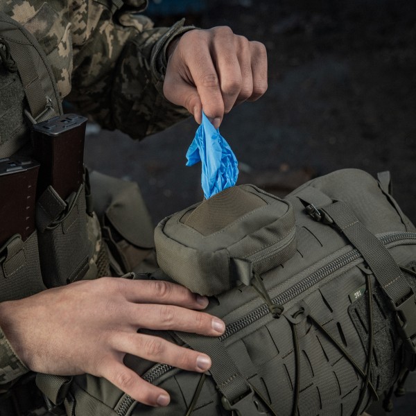 M-Tac подсумок для медицинских перчаток Elite Ranger Green - 10338023 M-Tac подсумок для медицинских перчаток Elite Ranger Green - 10338023