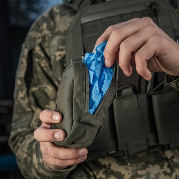 M-Tac подсумок для медицинских перчаток Elite Ranger Green - 10338023 M-Tac подсумок для медицинских перчаток Elite Ranger Green - 10338023