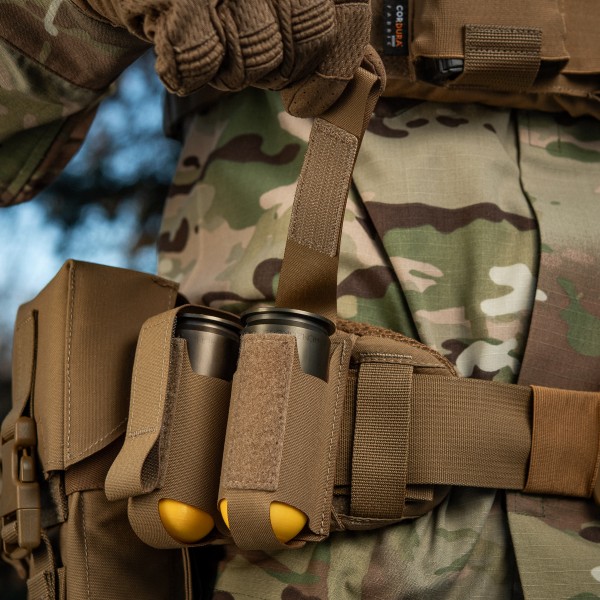 M-Tac подсумок ВОГ на 2 гранаты Coyote - 10340005 M-Tac подсумок ВОГ на 2 гранаты Coyote - 10340005