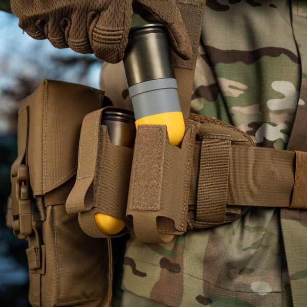 M-Tac подсумок ВОГ на 2 гранаты Coyote - 10340005 M-Tac подсумок ВОГ на 2 гранаты Coyote - 10340005