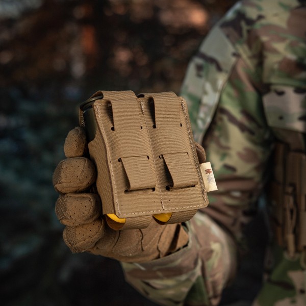 M-Tac подсумок ВОГ на 2 гранаты Coyote - 10340005 M-Tac подсумок ВОГ на 2 гранаты Coyote - 10340005