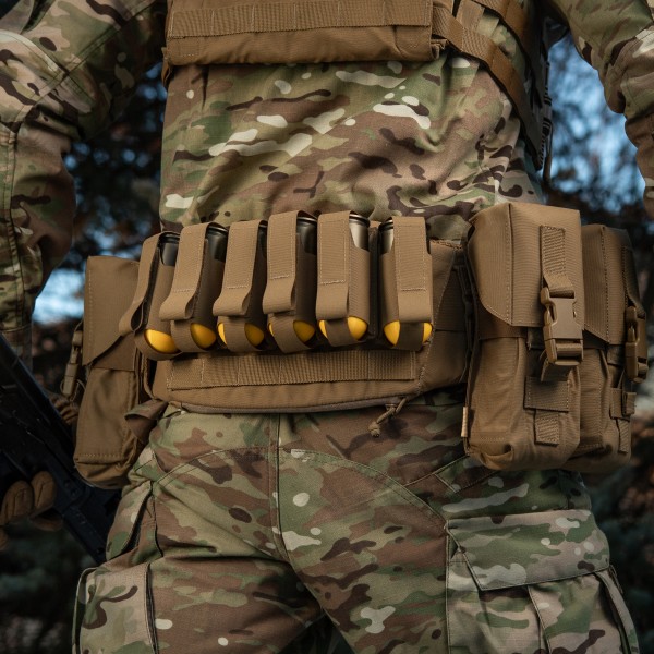 M-Tac подсумок ВОГ на 2 гранаты Coyote - 10340005 M-Tac подсумок ВОГ на 2 гранаты Coyote - 10340005