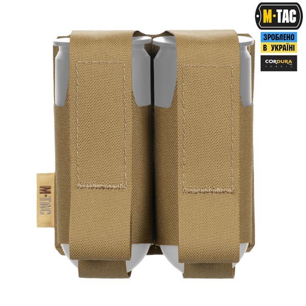 M-Tac подсумок ВОГ на 2 гранаты Coyote - 10340005 M-Tac подсумок ВОГ на 2 гранаты Coyote - 10340005