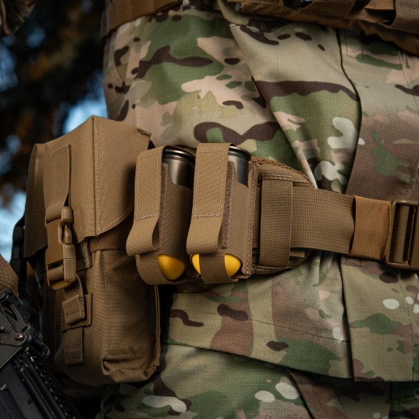 M-Tac подсумок ВОГ на 2 гранаты Coyote - 10340005 M-Tac подсумок ВОГ на 2 гранаты Coyote - 10340005