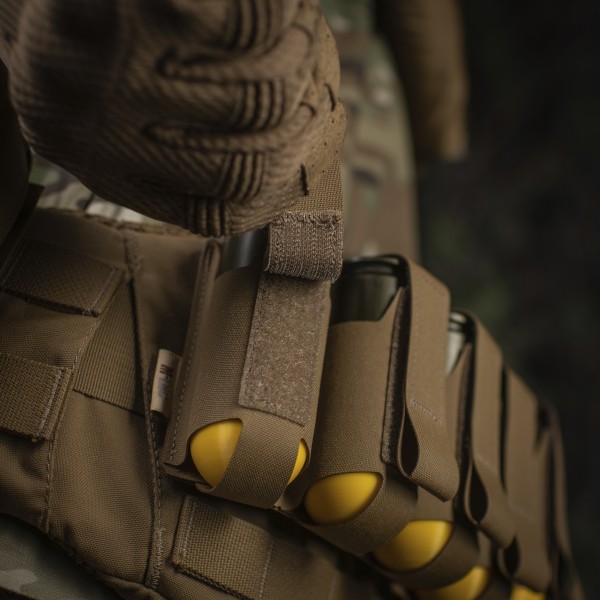 M-Tac подсумок ВОГ на 3 гранаты Coyote - 10341005 M-Tac подсумок ВОГ на 3 гранаты Coyote - 10341005