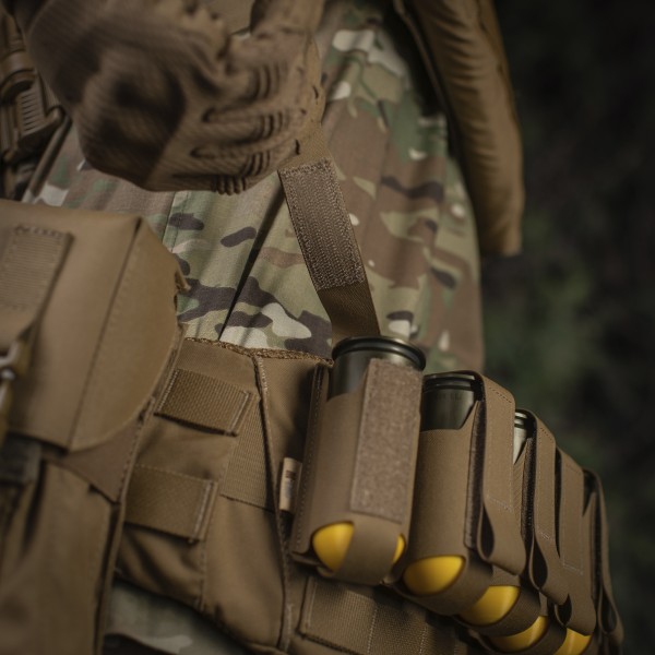 M-Tac подсумок ВОГ на 3 гранаты Coyote - 10341005 M-Tac подсумок ВОГ на 3 гранаты Coyote - 10341005