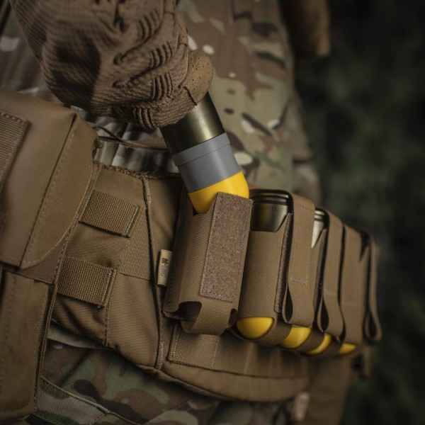 M-Tac подсумок ВОГ на 3 гранаты Coyote - 10341005 M-Tac подсумок ВОГ на 3 гранаты Coyote - 10341005