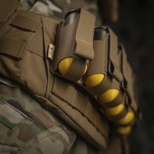 M-Tac подсумок ВОГ на 3 гранаты Coyote - 10341005 M-Tac подсумок ВОГ на 3 гранаты Coyote - 10341005