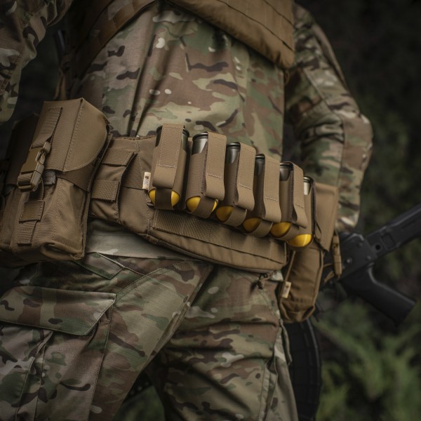 M-Tac подсумок ВОГ на 3 гранаты Coyote - 10341005 M-Tac подсумок ВОГ на 3 гранаты Coyote - 10341005