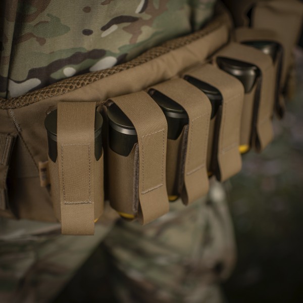 M-Tac подсумок ВОГ на 3 гранаты Coyote - 10341005 M-Tac подсумок ВОГ на 3 гранаты Coyote - 10341005