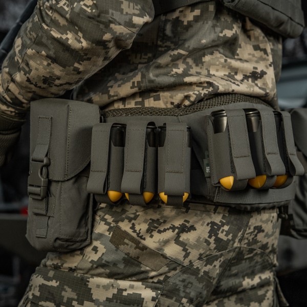 M-Tac подсумок ВОГ на 3 гранаты Ranger Green - 10341023 M-Tac подсумок ВОГ на 3 гранаты Ranger Green - 10341023