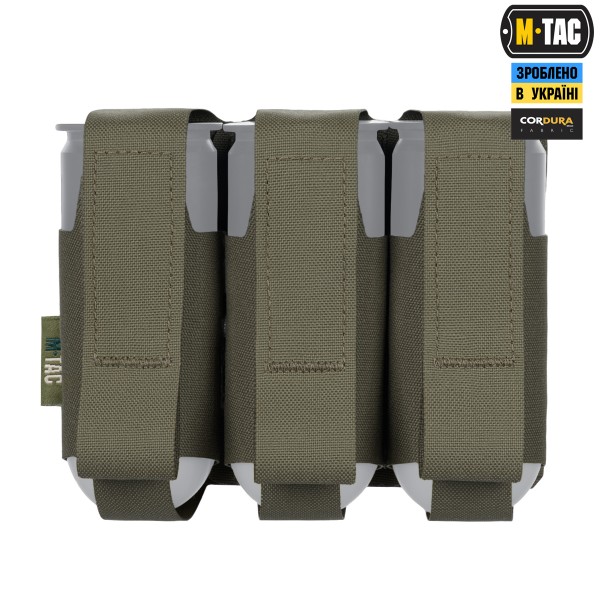 M-Tac подсумок ВОГ на 3 гранаты Ranger Green - 10341023 M-Tac подсумок ВОГ на 3 гранаты Ranger Green - 10341023