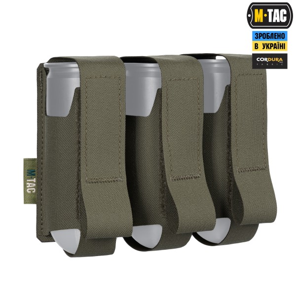 M-Tac подсумок ВОГ на 3 гранаты Ranger Green - 10341023 M-Tac подсумок ВОГ на 3 гранаты Ranger Green - 10341023
