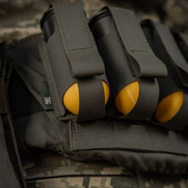 M-Tac подсумок ВОГ на 3 гранаты Ranger Green - 10341023 M-Tac подсумок ВОГ на 3 гранаты Ranger Green - 10341023