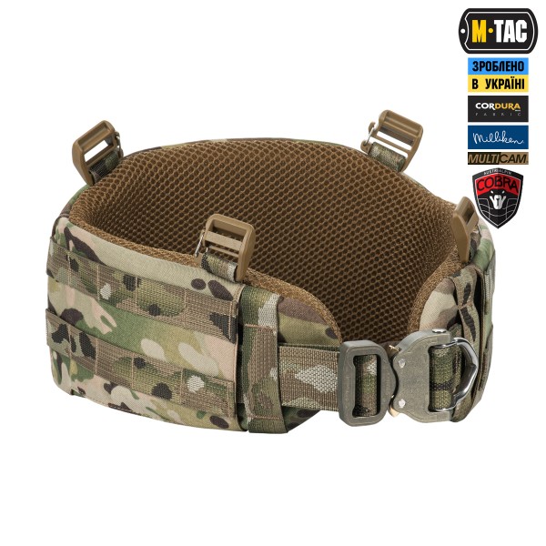 M-Tac пояс тактичний War Belt ARMOR Tegris D-Ring Cobra Multicam - 10343008 M-Tac пояс тактичний War Belt ARMOR Tegris D-Ring Cobra Multicam - 10343008