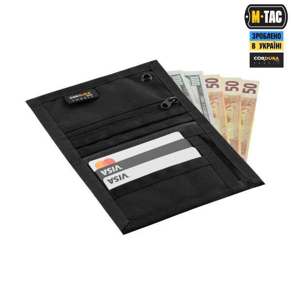 M-Tac гаманець Tactical Wallet Elite Black - 10354002 M-Tac гаманець Tactical Wallet Elite Black - 10354002
