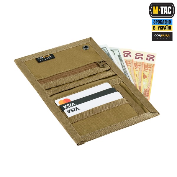 M-Tac гаманець Tactical Wallet Elite Coyote - 10354005