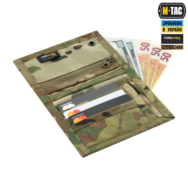 M-Tac гаманець Tactical Wallet Elite Multicam - 10354008 M-Tac гаманець Tactical Wallet Elite Multicam - 10354008