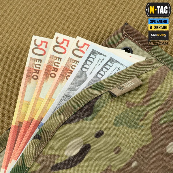 M-Tac гаманець Tactical Wallet Elite Multicam - 10354008 M-Tac гаманець Tactical Wallet Elite Multicam - 10354008