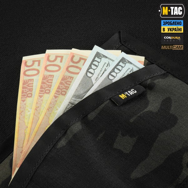M-Tac гаманець Tactical Wallet Elite Multicam Black - 10354208 M-Tac гаманець Tactical Wallet Elite Multicam Black - 10354208