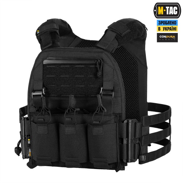 M-Tac плитоноска Cuirass Elite Black - 10371002