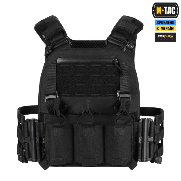 M-Tac плитоноска Cuirass FAST Elite Black - 10376002 M-Tac плитоноска Cuirass FAST Elite Black - 10376002