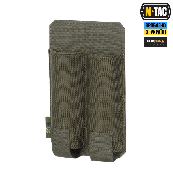 M-Tac підсумок подвійний для пістолетного магазина АПС Laser Cut Ranger Green - 10379023