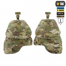 M-Tac плечевая защита с баллистическими пакетами 1 класс (FMS) эргономическая (Пара) Multicam
