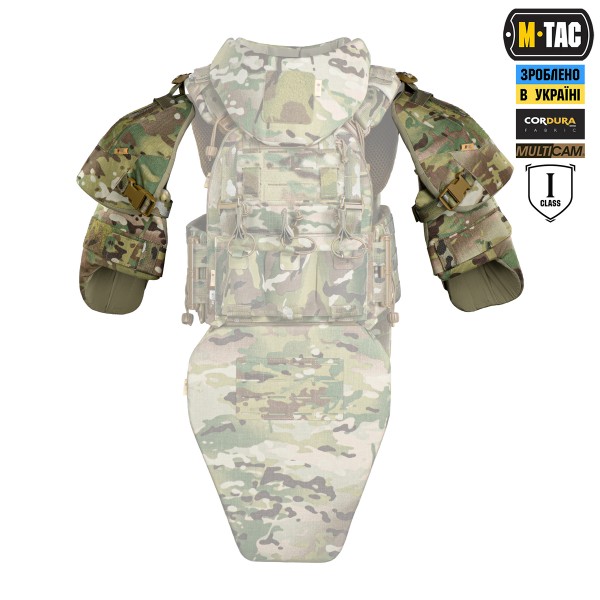 M-Tac плечевая защита с баллистическими пакетами 1 класс (FMS) эргономическая (Пара) Multicam - 10382008 M-Tac плечевая защита с баллистическими пакетами 1 класс (FMS) эргономическая (Пара) Multicam - 10382008