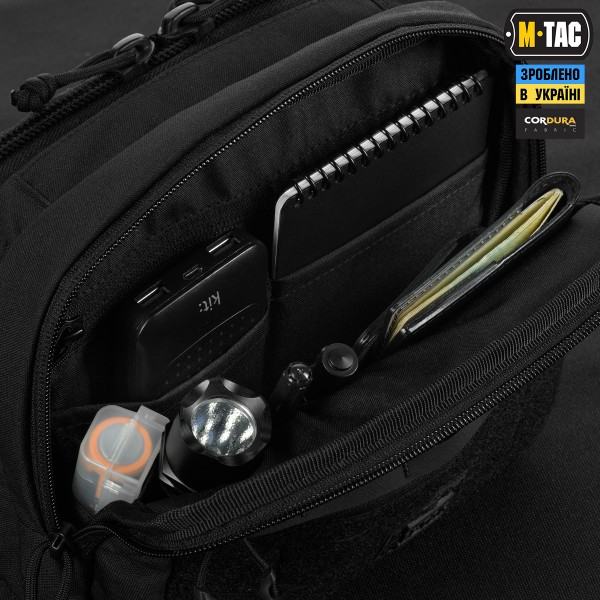M-Tac сумка EDC Bag Elite Black - 10389002 M-Tac сумка EDC Bag Elite Black - 10389002