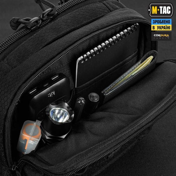 M-Tac сумка EDC Bag Elite HEX Black - 10392002 M-Tac сумка EDC Bag Elite HEX Black - 10392002