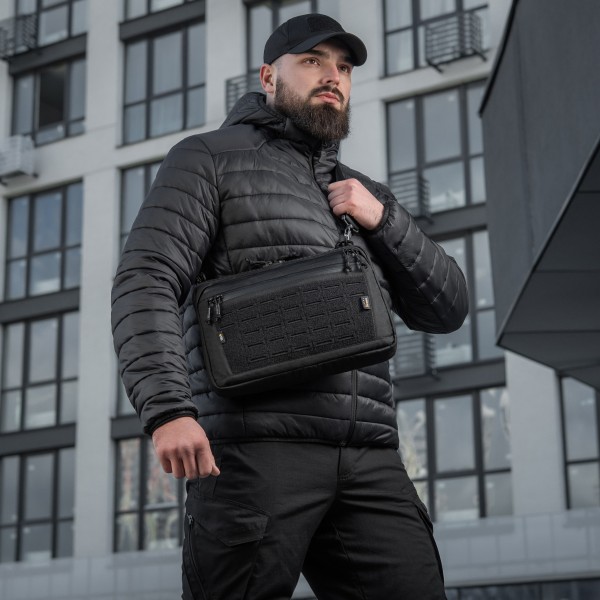M-Tac сумка Admin Bag Large Elite з липучкою Black - 10403002 M-Tac сумка Admin Bag Large Elite з липучкою Black - 10403002