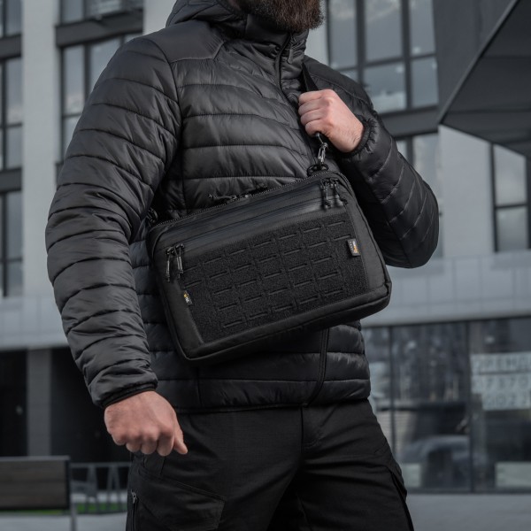 M-Tac сумка Admin Bag Large Elite з липучкою Black - 10403002 M-Tac сумка Admin Bag Large Elite з липучкою Black - 10403002