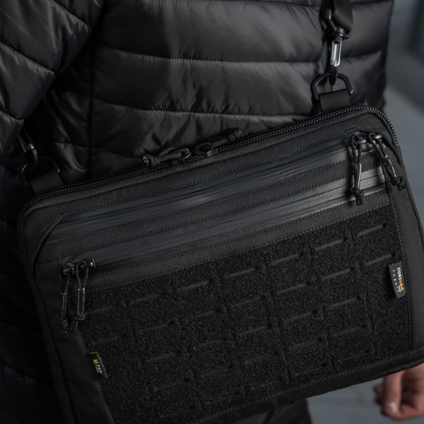 M-Tac сумка Admin Bag Large Elite з липучкою Black - 10403002 M-Tac сумка Admin Bag Large Elite з липучкою Black - 10403002