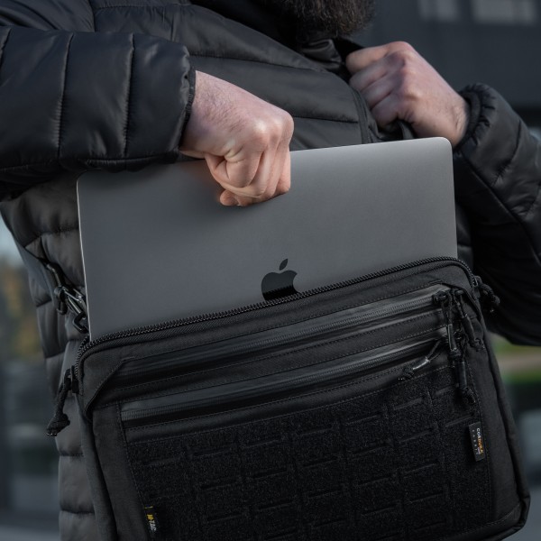 M-Tac сумка Admin Bag Large Elite з липучкою Black - 10403002 M-Tac сумка Admin Bag Large Elite з липучкою Black - 10403002