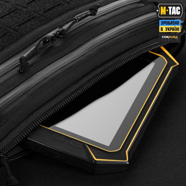 M-Tac сумка Admin Bag Large Elite з липучкою Black - 10403002 M-Tac сумка Admin Bag Large Elite з липучкою Black - 10403002