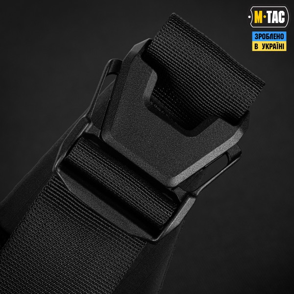 M-Tac сумка City Waist Bag с липучкой Lite-NR Elite Black - 10404002